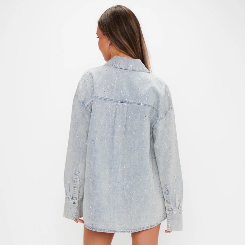 Show me your Mumu Lincoln Shirt Jacket - Picture 5 of 5